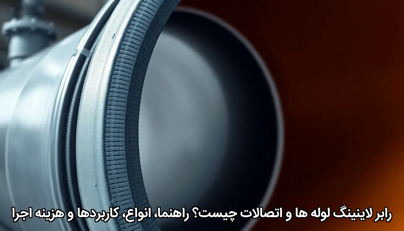 رابر لاینینگ لوله‌ها و اتصالات